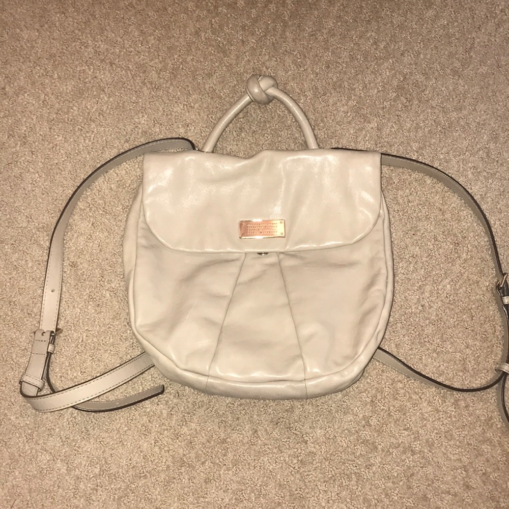 Marc Jacobs Tan Backpack Purse